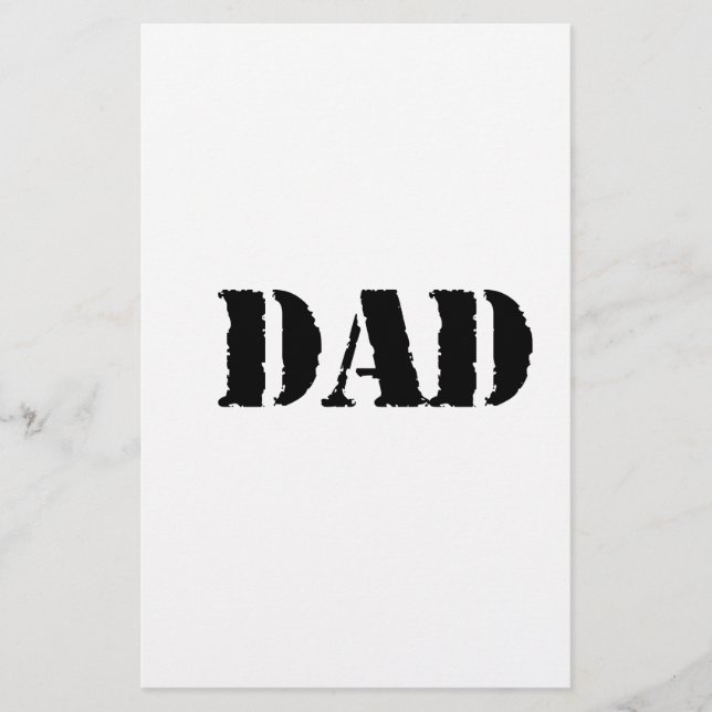 DAD Simple vaderdag gift (Voorkant)