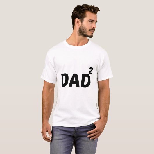 DAD SQUARED T-SHIRT (Voorkant volledig)