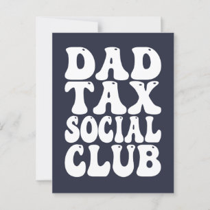 Dad Tax Sociale Club Briefkaart