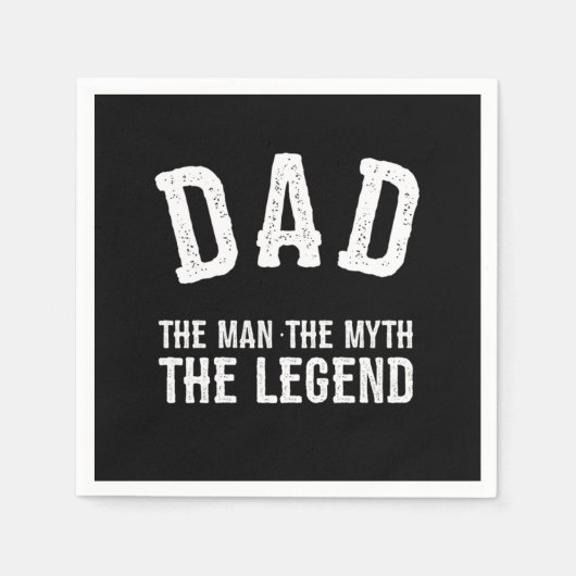 Dad The Man The Myth The Legend Servet (Voorkant)
