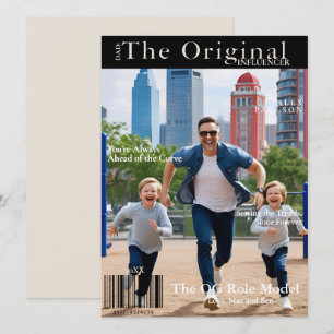 Dad: The Original Influencer' Magazine Hoesje Kaar