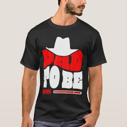 Dad To Be 2026 Dad Loading Funny New Dad  T-shirt (Voorkant)