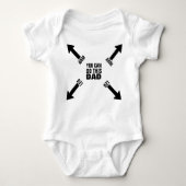 DAD U KAN Creeper Baby Romper (Voorkant)