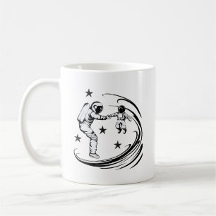 Dad Universe Guide Vaderdag Space Koffiemok