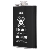 DAD Verjaardag Cadeau Mannen Funny Unique OPA MAN Heupfles (Links)