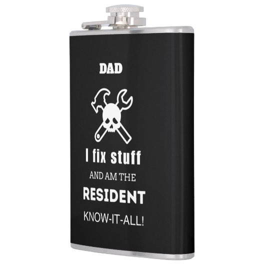 DAD Verjaardag Cadeau Mannen Funny Unique OPA MAN Heupfles (Links)