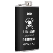 DAD Verjaardag Cadeau Mannen Funny Unique OPA MAN Heupfles (Rechts)