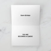 **DAD** VOUS DEVEZ UNE CARTE D'ANNIVERSAIRE CLASSI (Intérieur)