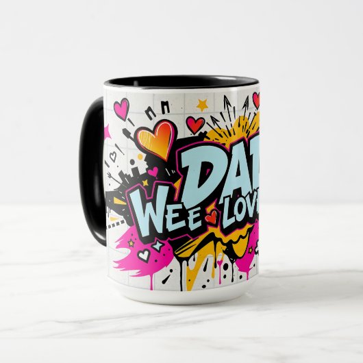 Dad, We Love You — Father’s Day Mok (Voorkant links)