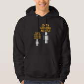 Dad What Are Clouds Made Of  Data Admin Present Hoodie (Voorkant)