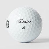 DAD Word Cloud Golfbal - Vaderdag Hero Gift Golfballen (Logo)