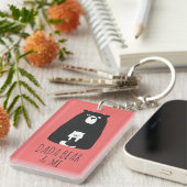 DADA-BEER & ME | Pa Kinder Daughter Son Dada Beer Sleutelhanger (Voorkant Rechts)