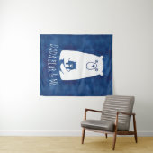 DADA-BEER & ME | Pap Kinder Dochter Son Dada Beer Wandkleed (In Situ (horizontaal))