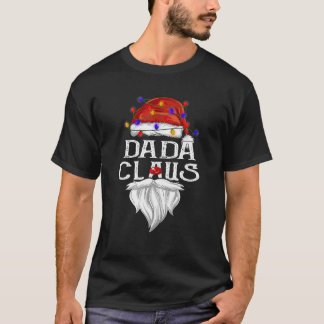 Dada Claus kerstpajama Familie komt overeen met de T-shirt