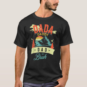 Dada Dad Bruh Quote Humor Fathers Day Vintag T-shirt