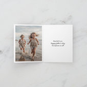 DADA DADDY DAD BRUH Custom PHOTO VADERDAG Kaart (Binnen)