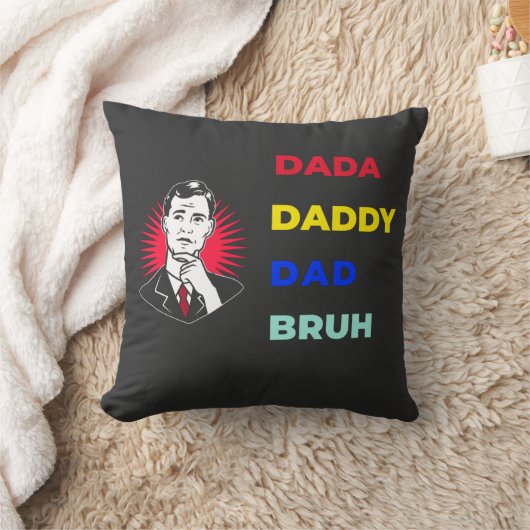 Dada Daddy Dad Bruh Kussen (Deken)