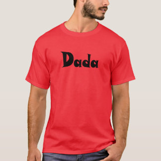 Dada Design Mooie Lettertype T-shirt