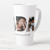 Dada Foto Collage Latte Mok voor Vaderdag (Rechterhoek)