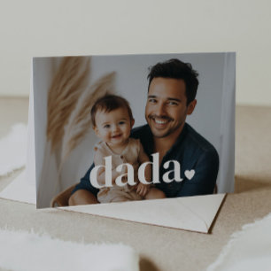 Dada Hart - Eerste Vaderdag Fotokaart Kaart