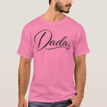 Dada Hart Elegante Typografie Vaderdag