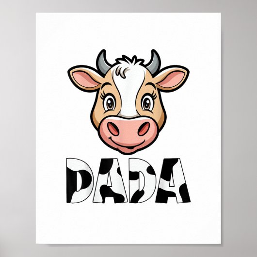 Dada Koe Print Koe Pattern Vaderdag (Voorkant)
