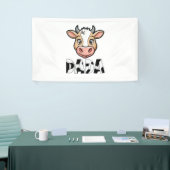 Dada Koe Print Koe Pattern Vaderdag Spandoek (Beurs)