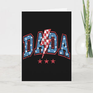 Dada Mama Mini 4 juli Amerikaanse familie matching Kaart