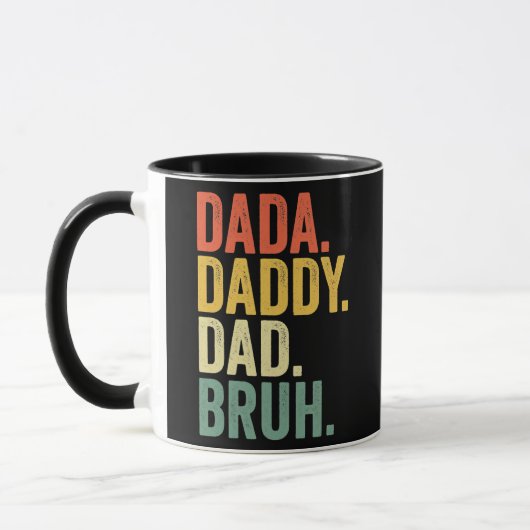 Dada papa Bruh Funny Fathers Day Gift for Mok (Links)