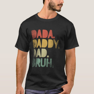 Dada Papa Vader Bruh Vader Vaderdag T-shirt