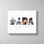 Dada Photo Collage Canvas Afdruk (Voorkant)