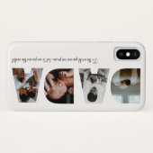 Dada Photo Collage iPhone case voor Vaderdag (Achterkant (horizontaal))