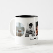 Dada Photo Collage Mug pour la Fête des pères (Devant gauche)