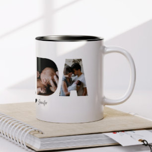 Dada Photo Collage Mug pour la Fête des pères