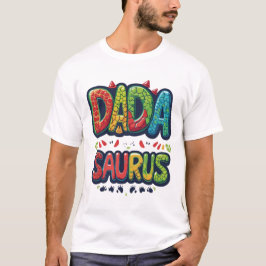 DADA SAURUS T-shirt – Funny Dinosaur Dad Shirt