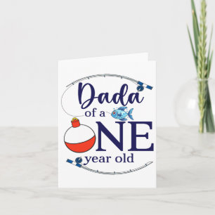 Dada van de Big One Vist de eerste verjaardag van  Kaart