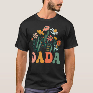 Dada Wild One Wildflower 1e verjaardag meisje fami T-shirt