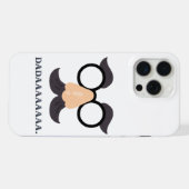 "DADAAAAAAAA" Étui de téléphone drôle à moustache (Verso Horizontal)