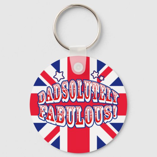 DadAbsoluut Fabulous Sleutelhanger (Voorkant)