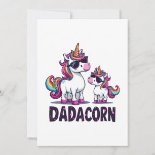 Dadacorn - De magische eenhoorn Kaart