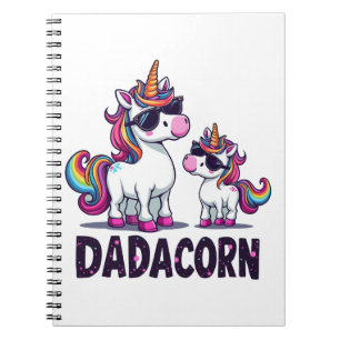 Dadacorn - De Magische Eenhoorn Vader Notitieboek