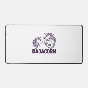 Dadacorn Grappige Eenhoorn Vader Vector T-shirt On Bureaumat