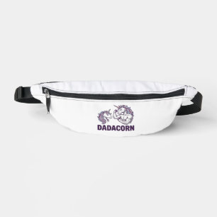 Dadacorn Grappige Eenhoorn Vader Vector T-shirt On Heuptasje