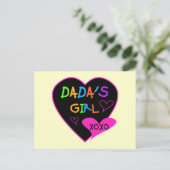 Dada's Girl T-Shirt, Mok, Button, Magnet, Meer Briefkaart (Staand voorkant)