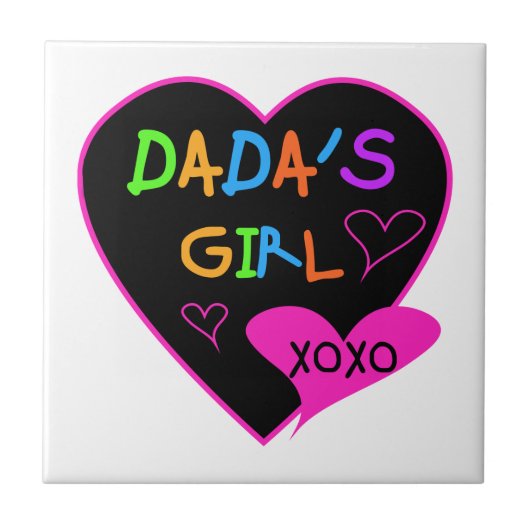 Dada's Girl T-Shirt, Mok, Button, Magnet, Meer Tegeltje (Voorkant)