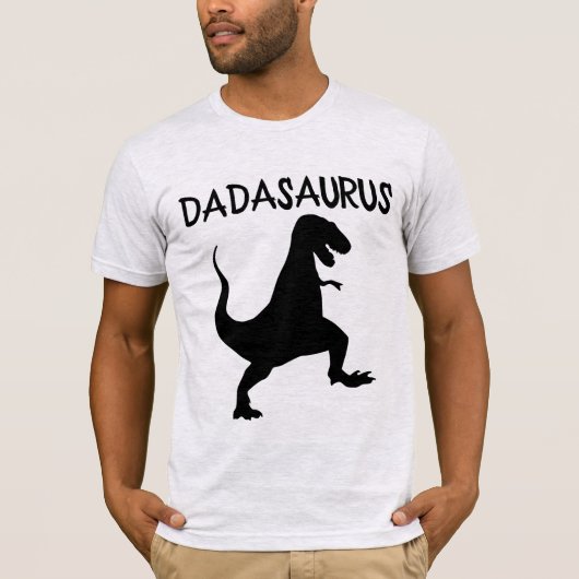 DADASAURUS DAD DINO FUNNY T-SHIRT (Devant)