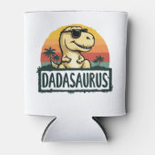 Dadasaurus Dinosaur Dad Dada Saurus Vaderdag Blikjeskoeler (Voorkant)