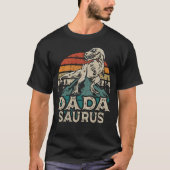 Dadasaurus dinosaurus vader vaderdag t-shirt (Voorkant)