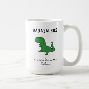 Dadasaurus Funny T-Rex briefkaart Koffiemok