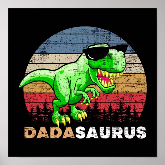 Dadasaurus Poster (Voorkant)